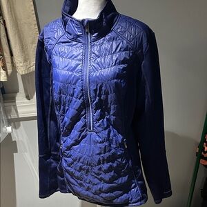 Women's Purple Quilted Jacket